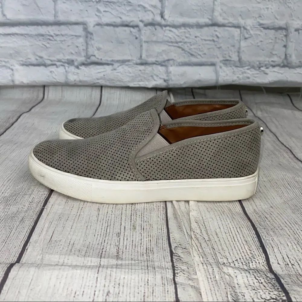 Steve Madden zarayy slip on shoes grey sz 7 women